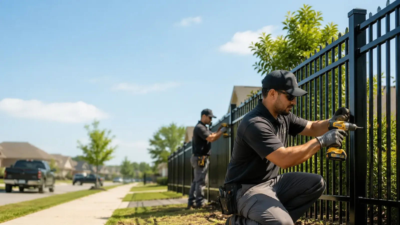 Metal Fence Installation in Petersburg, TX